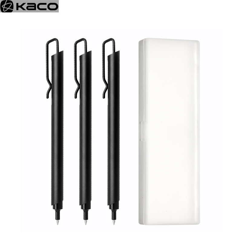 Office Stationery Supply Business - Caneta de Metal Kaco com Refil