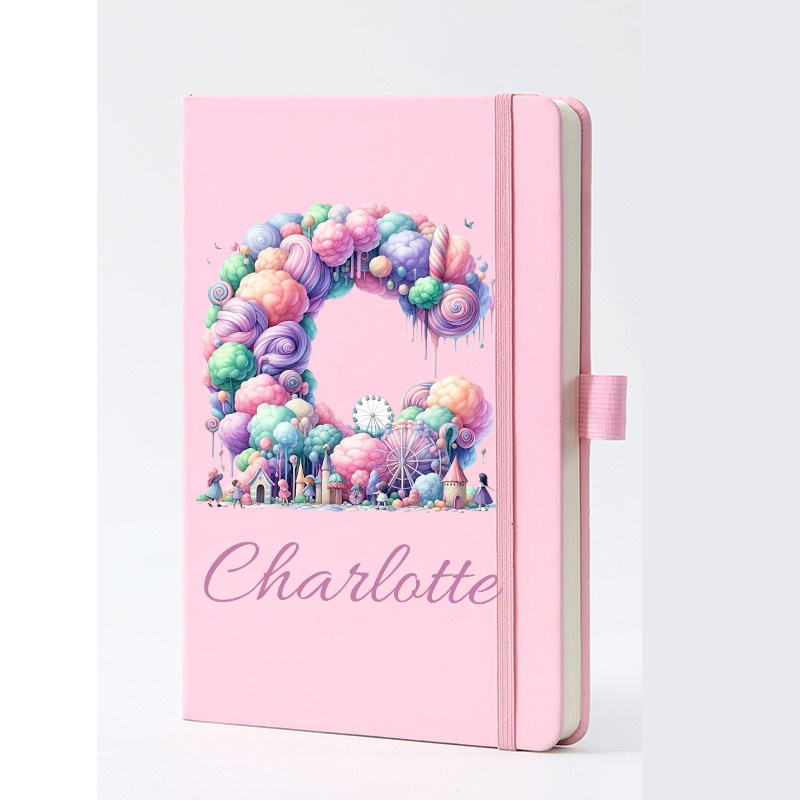 Journal Leather Hardcover - Caderno Personalizado em Couro Sintético com