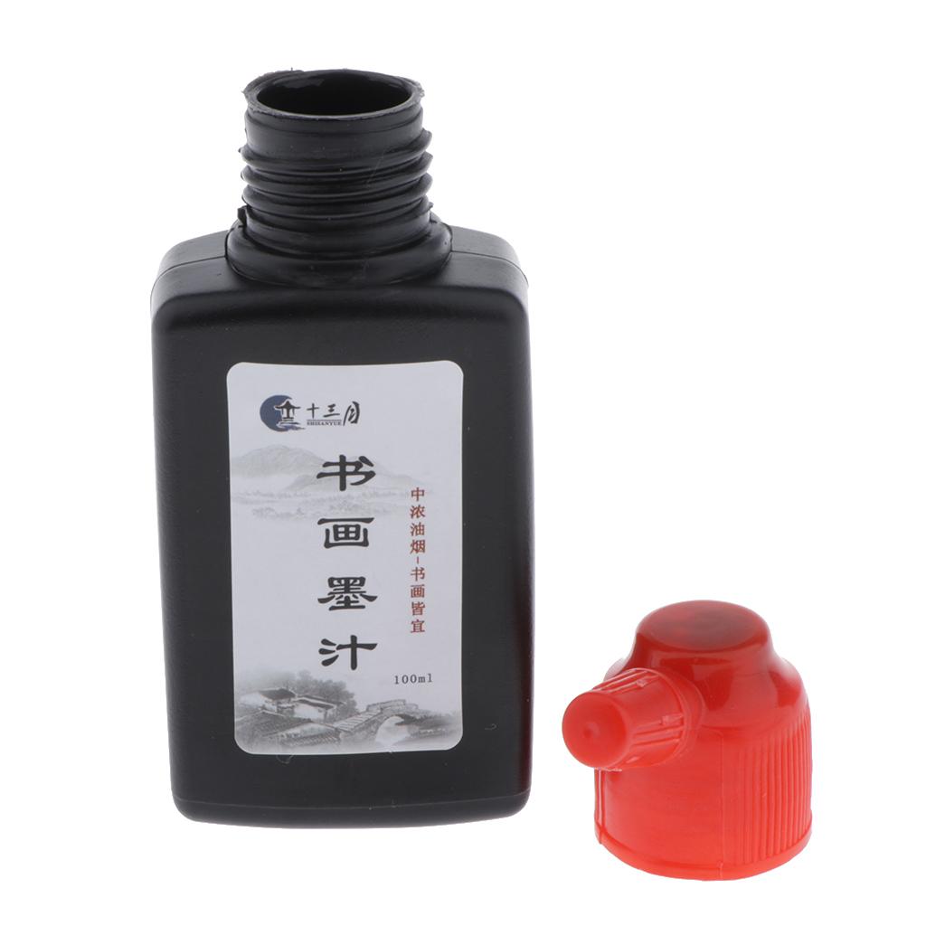 Calligraphy Ink Bottle - Pincel de desenho de caligrafia chinesa