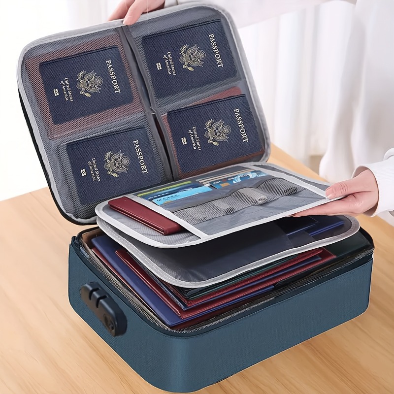 Portfolio Folder Zip - Saco de armazenamento de arquivo com