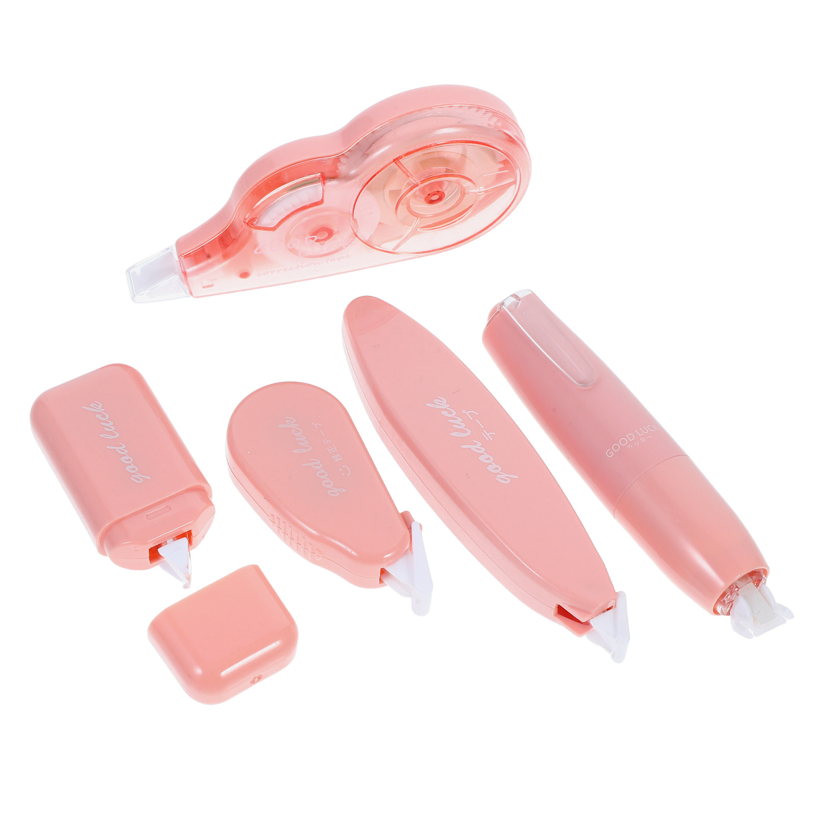 Correction Tape Roller - Conjunto de 5 Fitas Corretivas Portáteis