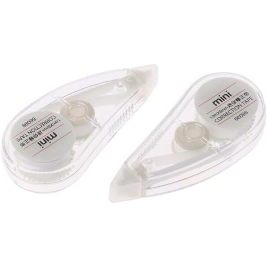 Correction Tape Roller - 2 Unidades de Fita Corretiva Branca