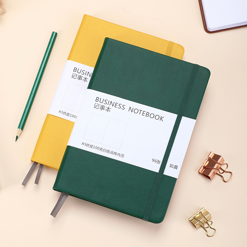 Notebook Dotted A5 - Caderno A5 de Capa Dura -