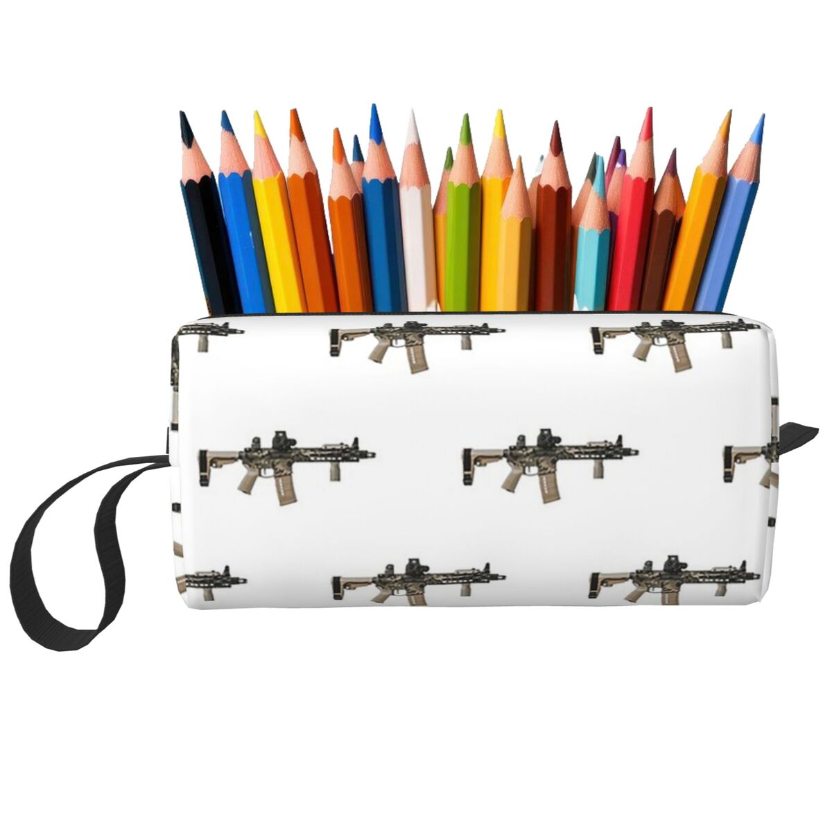 Tan Stationery & Office Supply - Estojo de lápis branco AR-15 Tan