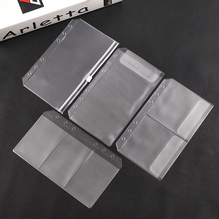 Portfolio Folder Zip - Bolsos para fichário A6, envelopes de