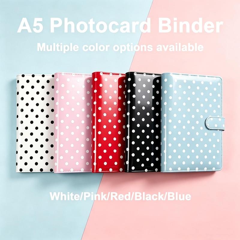 Notebook Dotted A5 - Fichário A5 com 6 argolas, capa