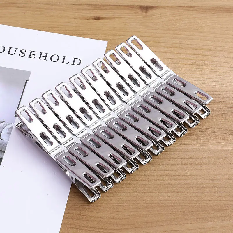 Binder Clip Assorted - Prendedor de roupa de boca plana