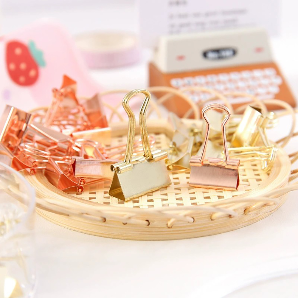 Conjunto de pastas e clipes de - Binder Clip Assorted avaliação e preço