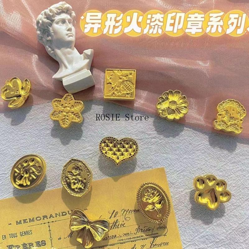 3d metal selo de cera retro ne - Wax Seal Stamp Kit avaliação e preço