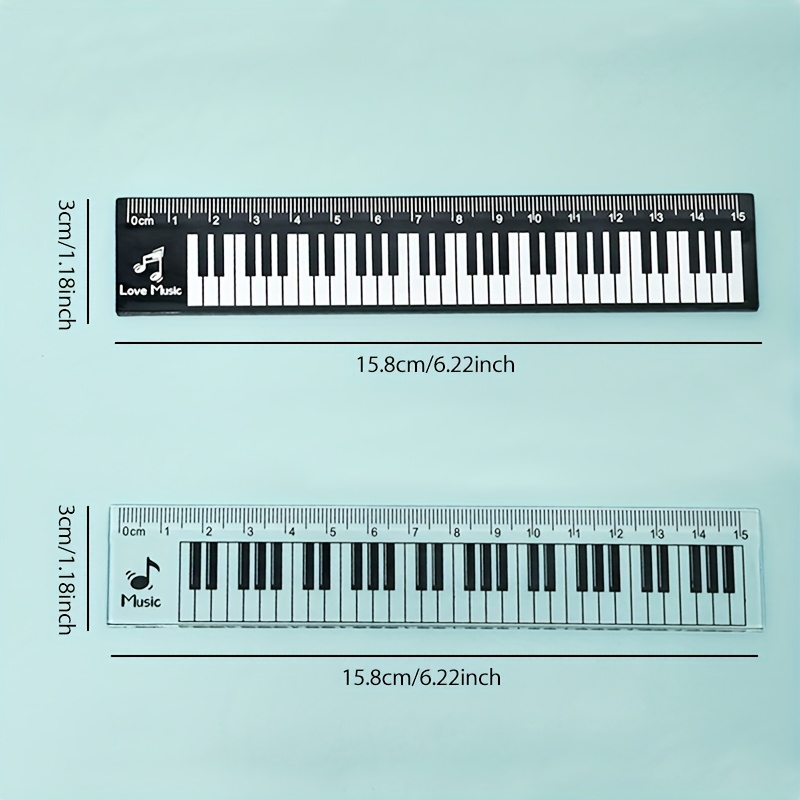 Régua transparente com padrão  - Ruler Set Transparent avaliação e preço