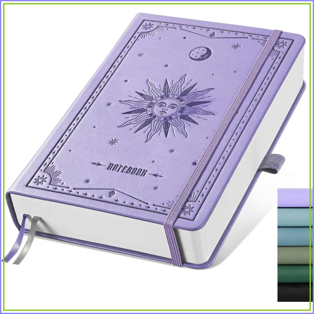 Caderno A5 com Capa Dura - 320 - Journal Leather Hardcover avaliação e preço