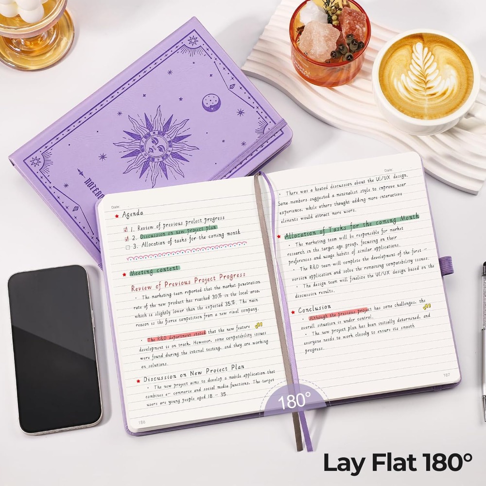 Caderno A5 com Capa Dura - 320 - Journal Leather Hardcover avaliação e preço