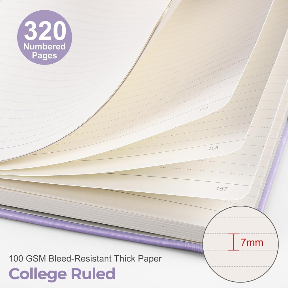 Caderno A5 com Capa Dura - 320 - Journal Leather Hardcover avaliação e preço