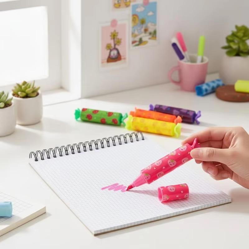 [Novo] Kit com 6 Marcadores Co - Highlighter Set Pastel avaliação e preço