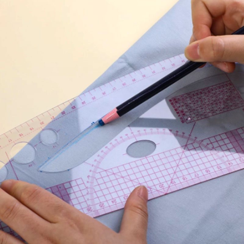 Francês curva de corte régua m - Ruler Set Transparent avaliação e preço