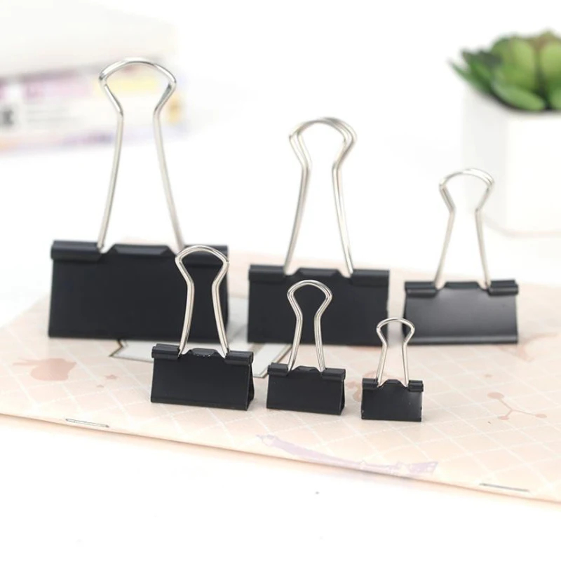 10/20PCS Clipes de Papel Metál - Binder Clip Assorted avaliação e preço