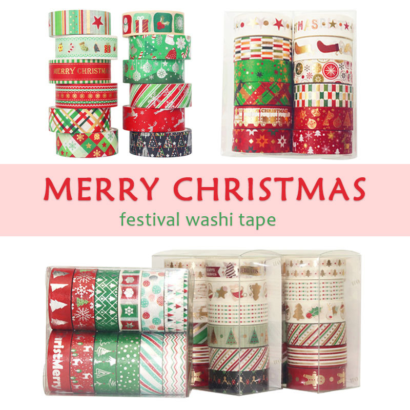 60 medidor de Natal Conjunto d - Washi Tape Set avaliação e preço