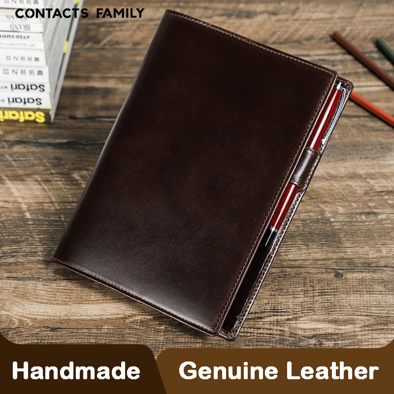 Couro genuíno A5 Laptop com Pe - Office Stationery Supply Business avaliação e preço