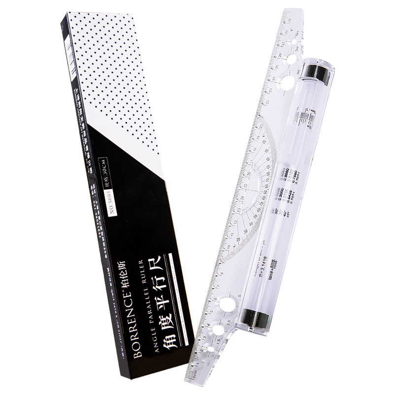 Régua de rolo paralela transpa - Ruler Set Transparent avaliação e preço