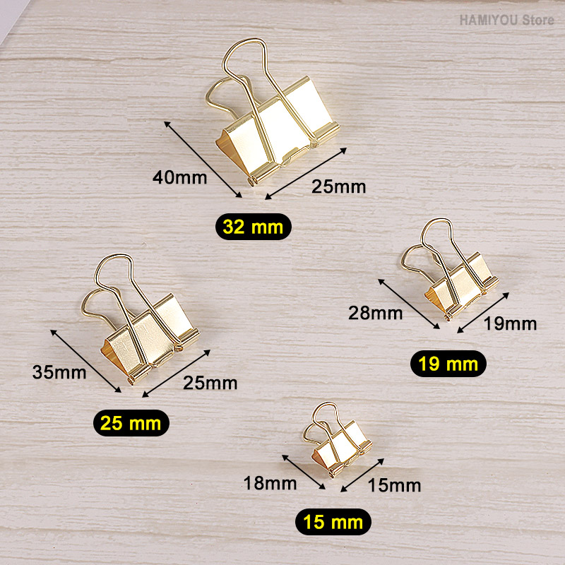 Clipes de Encadernação para Es - Binder Clip Assorted avaliação e preço