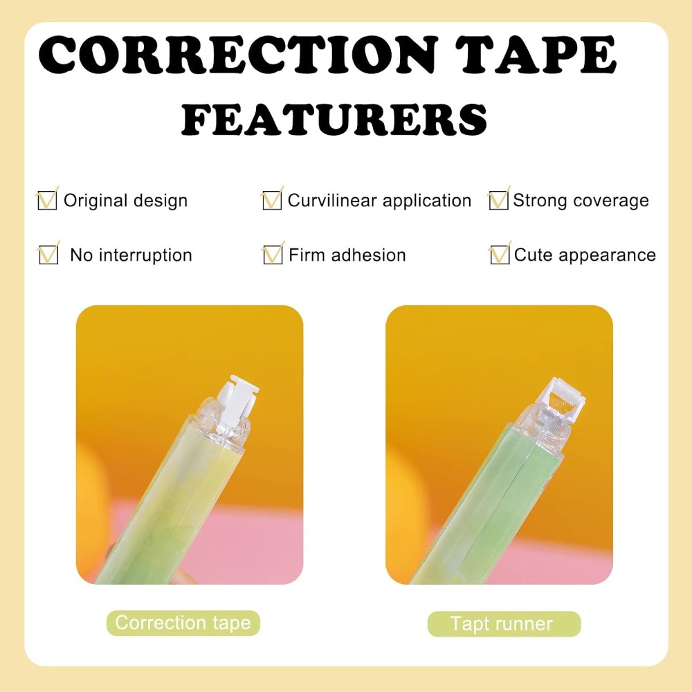 Fita Corretiva 2 em 1 e Rolo d - Correction Tape Roller avaliação e preço