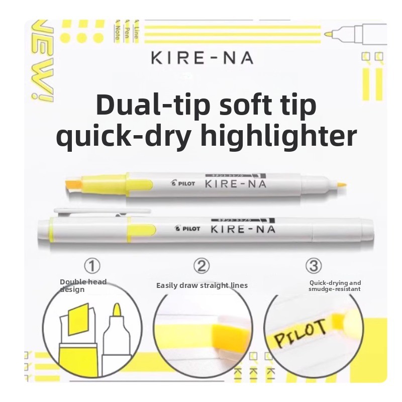 Conjunto de canetas iluminador - Highlighter Set Pastel avaliação e preço