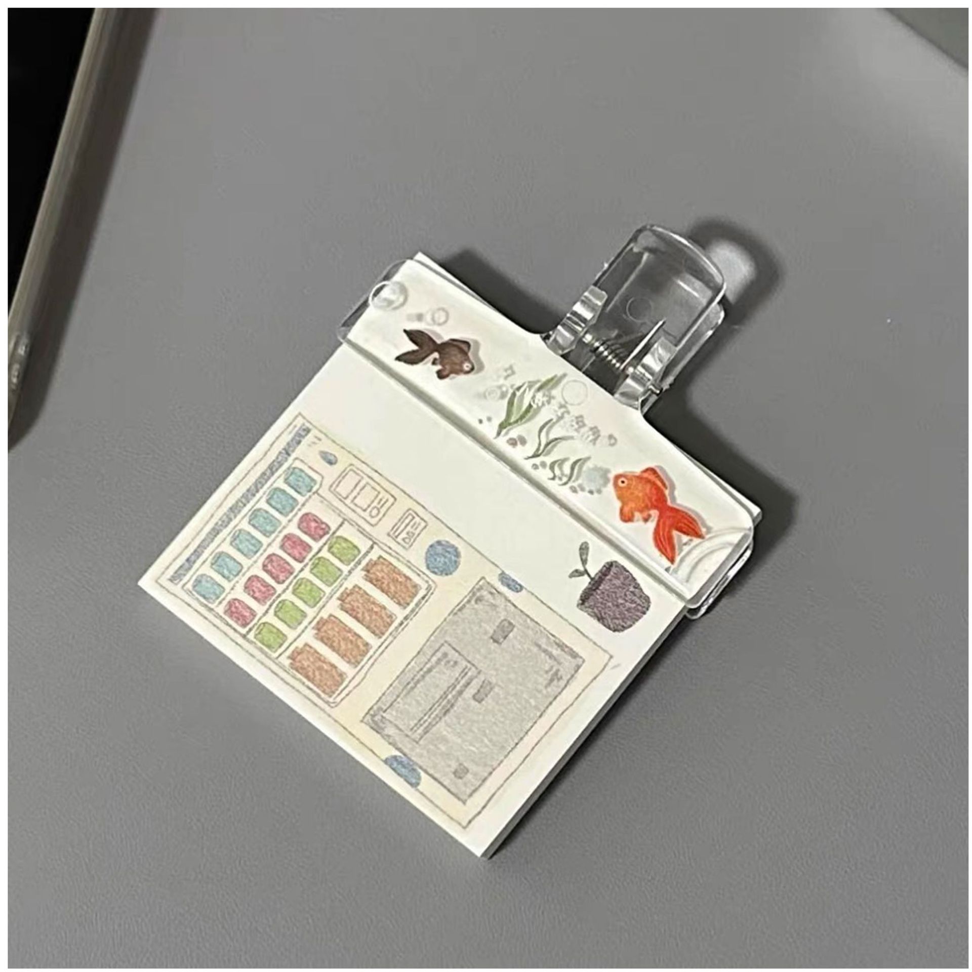 Clipes de Acrílico Transparent - Binder Clip Assorted avaliação e preço