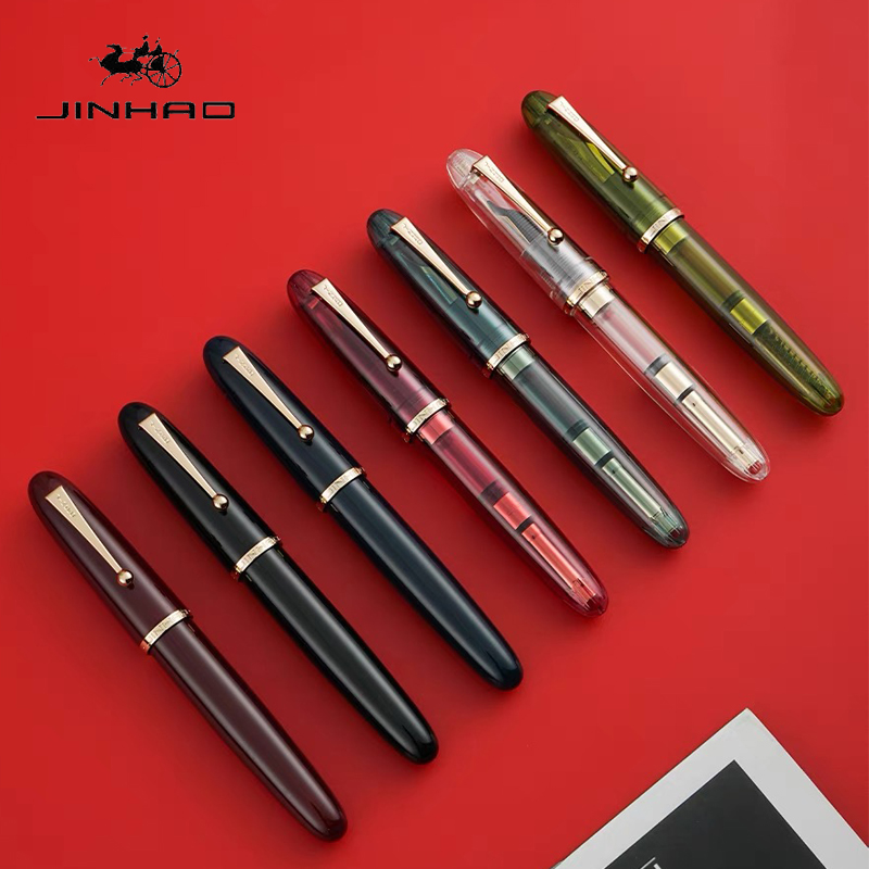 Jinhao 9019 caneta tinteiro tr - Office Stationery Supply Business avaliação e preço