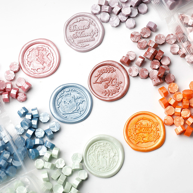 Retro Sealing Wax Beads para D - Wax Seal Stamp Kit avaliação e preço