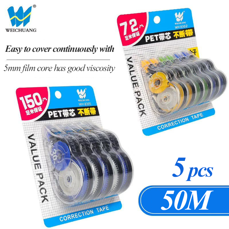 Rolo de fita corretiva escolar - Correction Tape Roller avaliação e preço