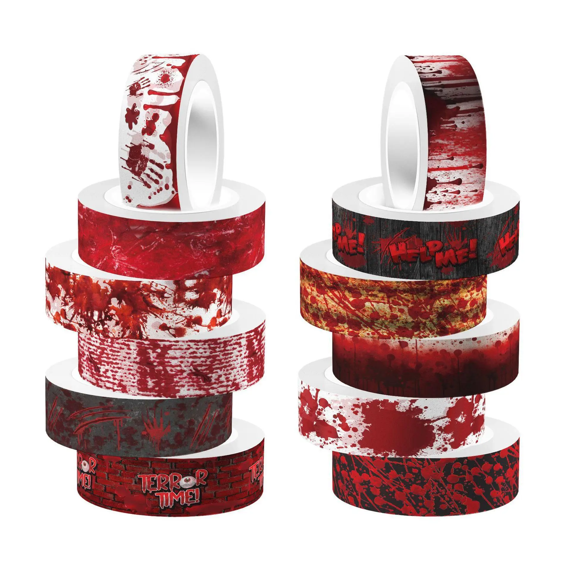 Halloween sangrento mão sangre - Washi Tape Set avaliação e preço