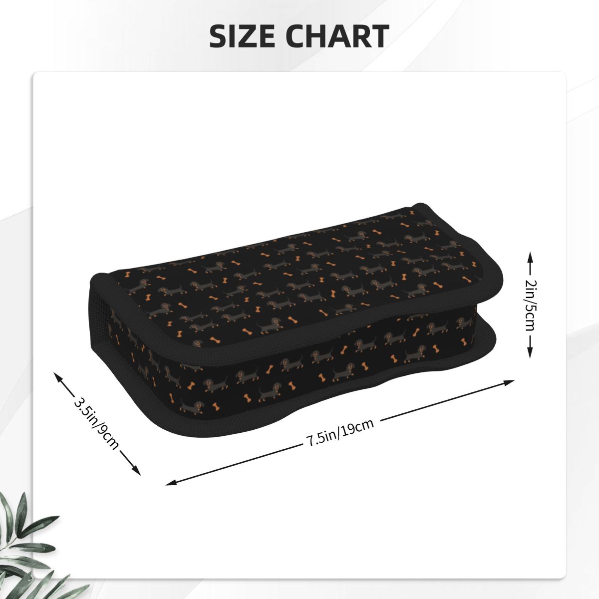 Estojo de lápis preto e marrom - Tan Stationery & Office Supply avaliação e preço
