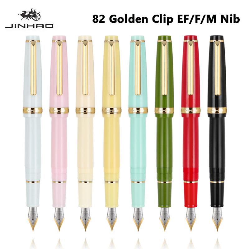 Jinhao 82 caneta tinteiro clip - Office Stationery Supply Business avaliação e preço