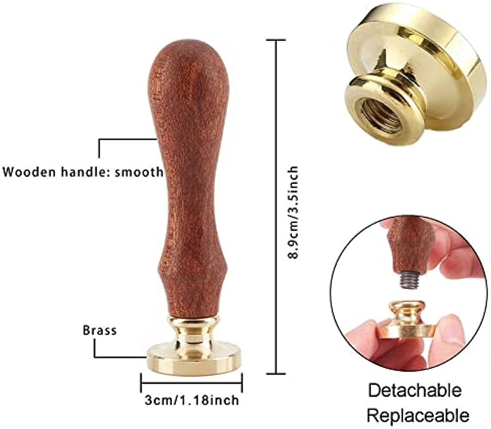 Selos de cera raposa lua, selo - Wax Seal Stamp Kit avaliação e preço