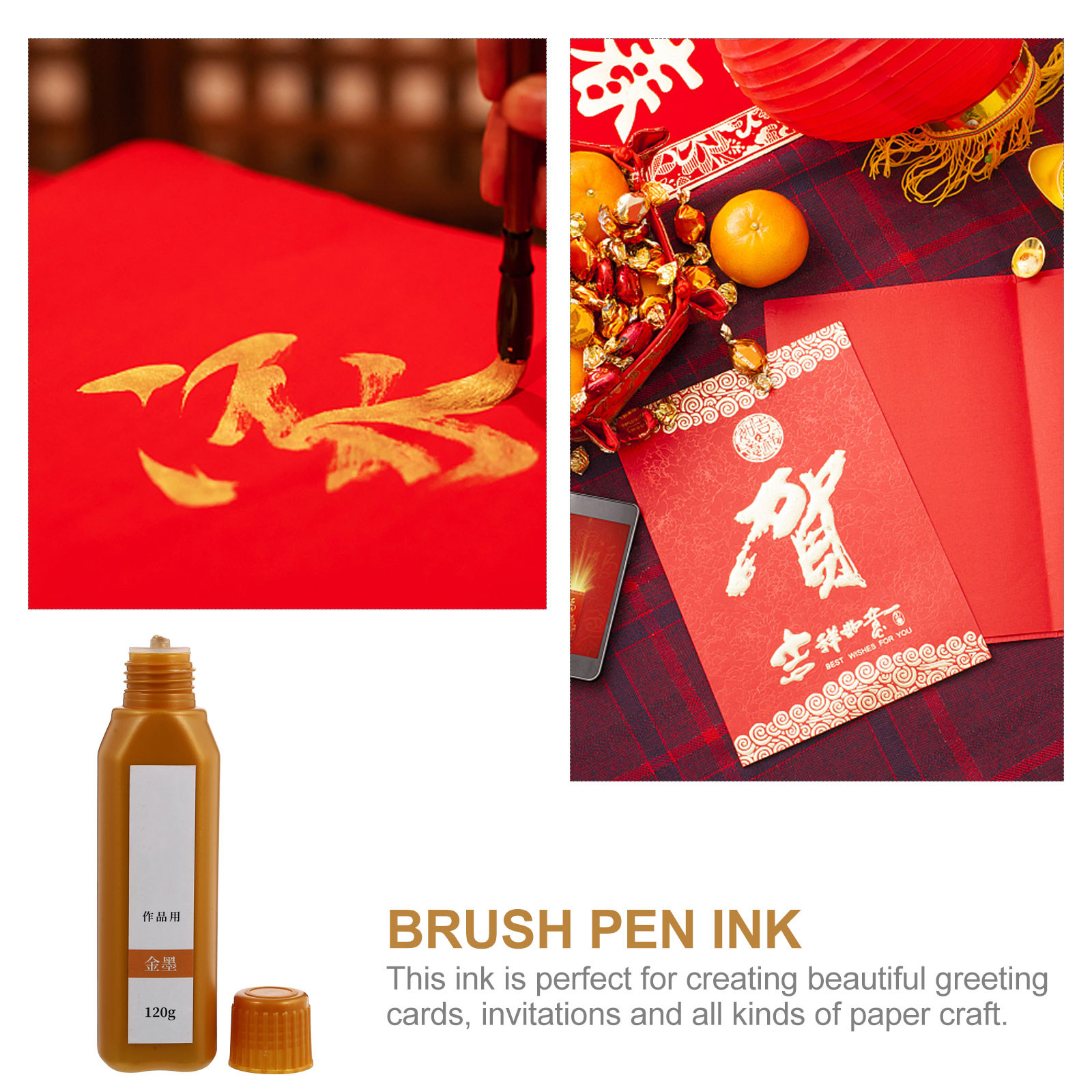 1 garrafa de tinta para caligr - Calligraphy Ink Bottle avaliação e preço