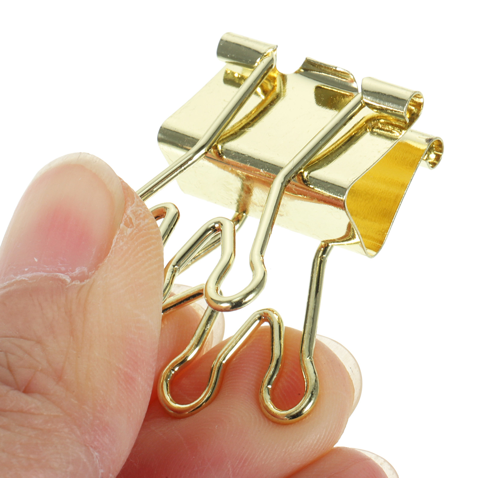10 Peças Clipes de Papel em Fo - Binder Clip Assorted avaliação e preço