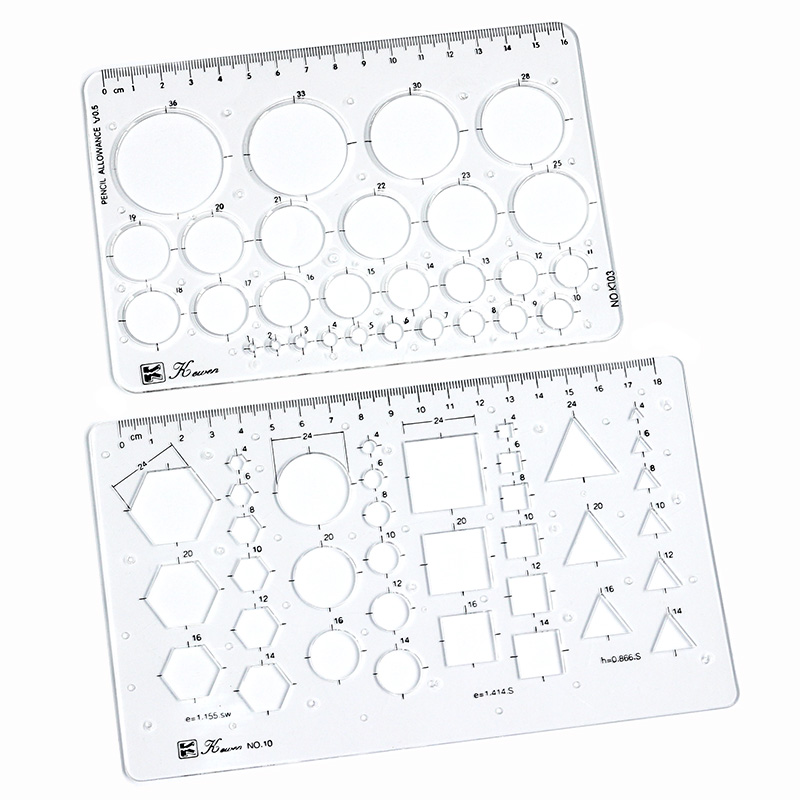Tamanho de desenho transparent - Ruler Set Transparent avaliação e preço