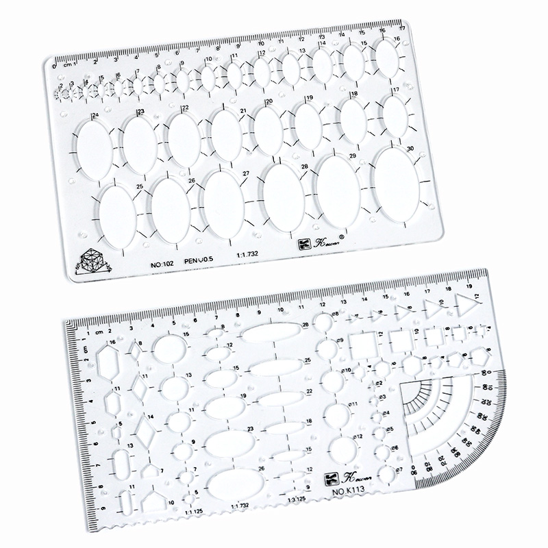 Tamanho de desenho transparent - Ruler Set Transparent avaliação e preço