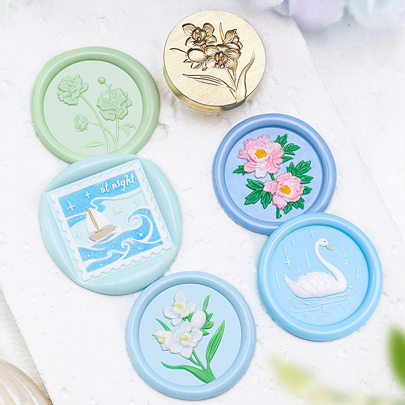Pequeno pato selo de cera cabe - Wax Seal Stamp Kit avaliação e preço