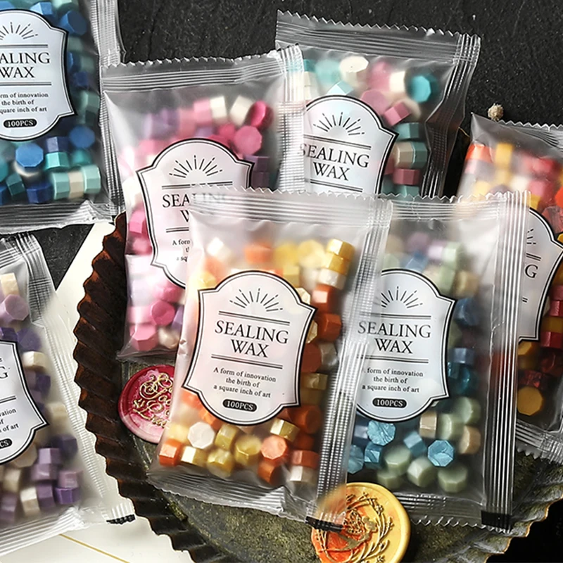 200 contas de cera de vedação  - Wax Seal Stamp Kit avaliação e preço