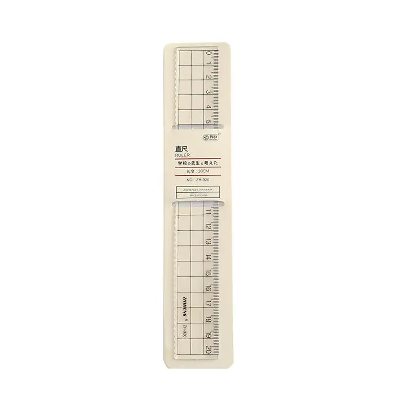 1 peça simple15cm 18cm 20cm ré - Ruler Set Transparent avaliação e preço