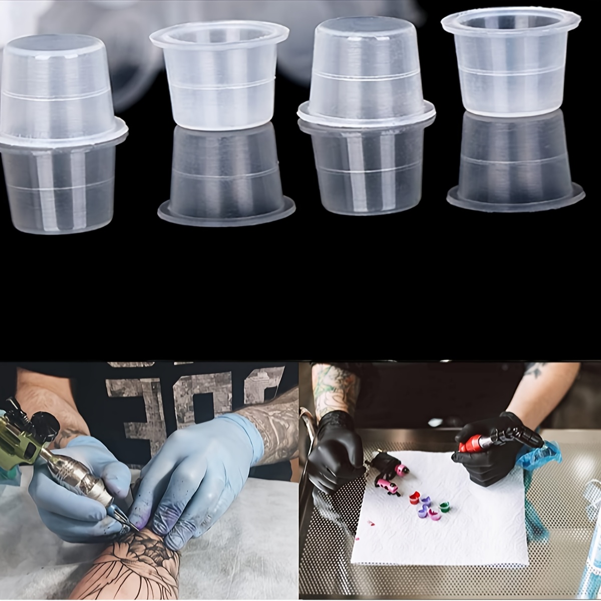 100/1000 pçs tatuagem grande m - Calligraphy Ink Bottle avaliação e preço