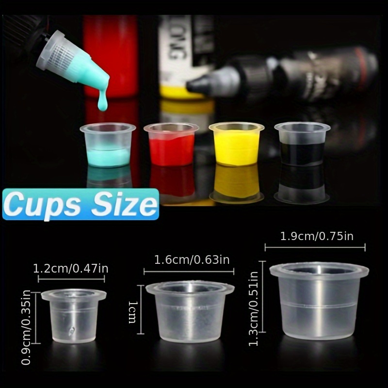 100/1000 pçs tatuagem grande m - Calligraphy Ink Bottle avaliação e preço
