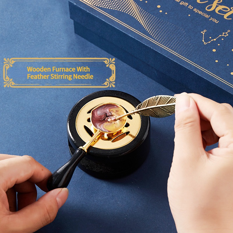 Fogo Estrelado Lacquer Stamp S - Wax Seal Stamp Kit avaliação e preço