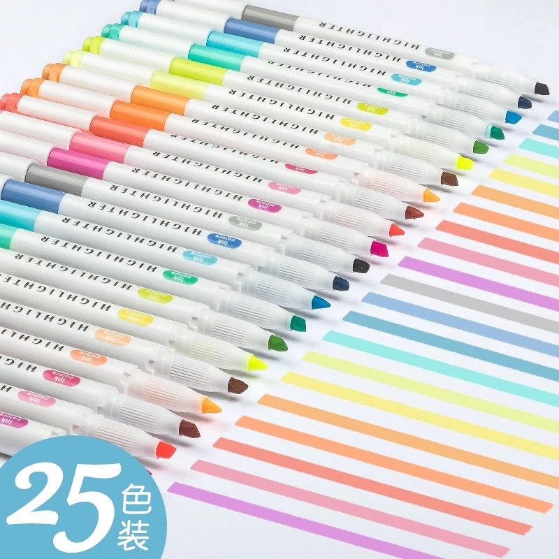 25 cores zhipai marcadores mar - Highlighter Set Pastel avaliação e preço
